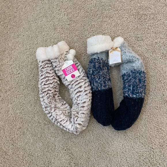 “CABIN SOCKS” 🤎 SUPER CUTE 🏡 SOFT, WARM & LINED - Picture 11 of 14